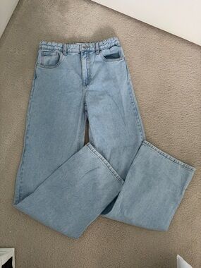 Kids Light Blue Relaxed Straight Jeans